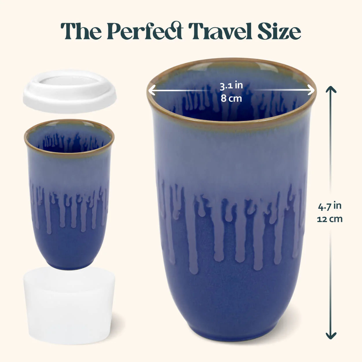 Emberglaze Bleau Cup